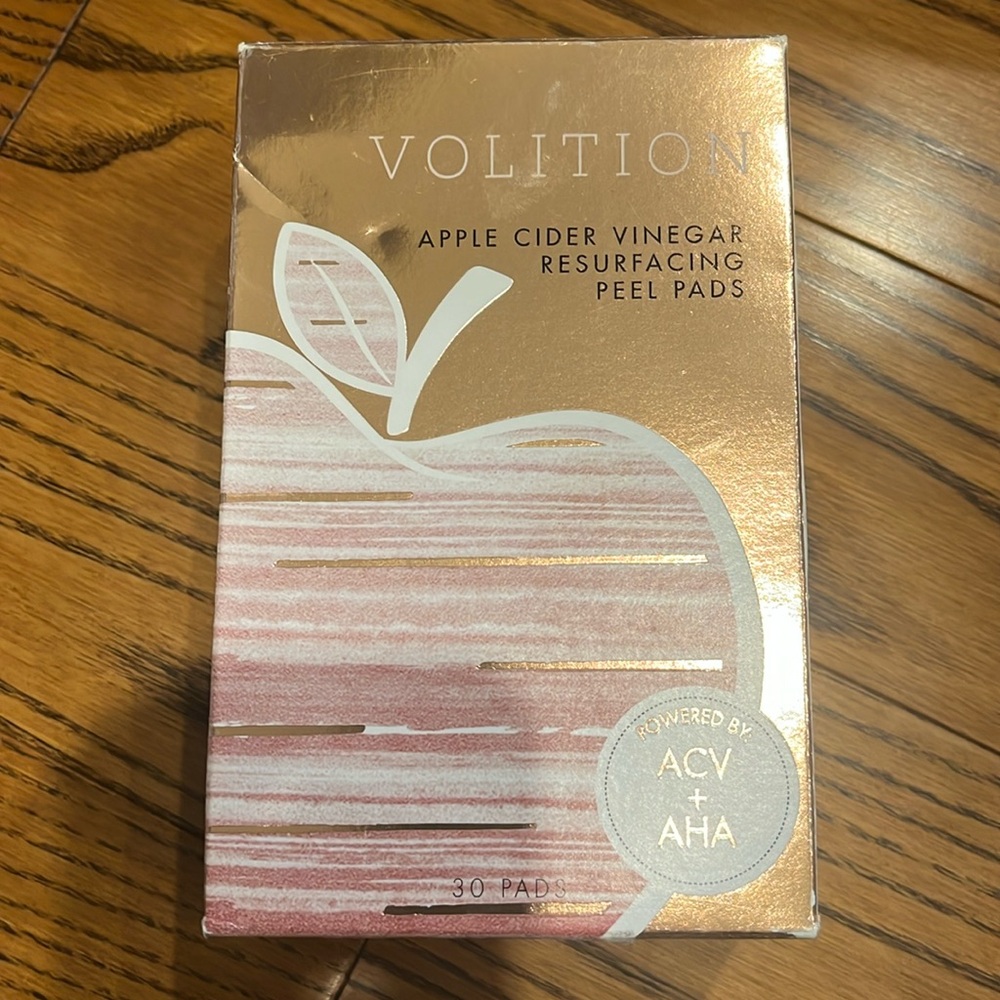 Volition Apple Cider Vinegar Resurfacing Peel Pads 30 pack